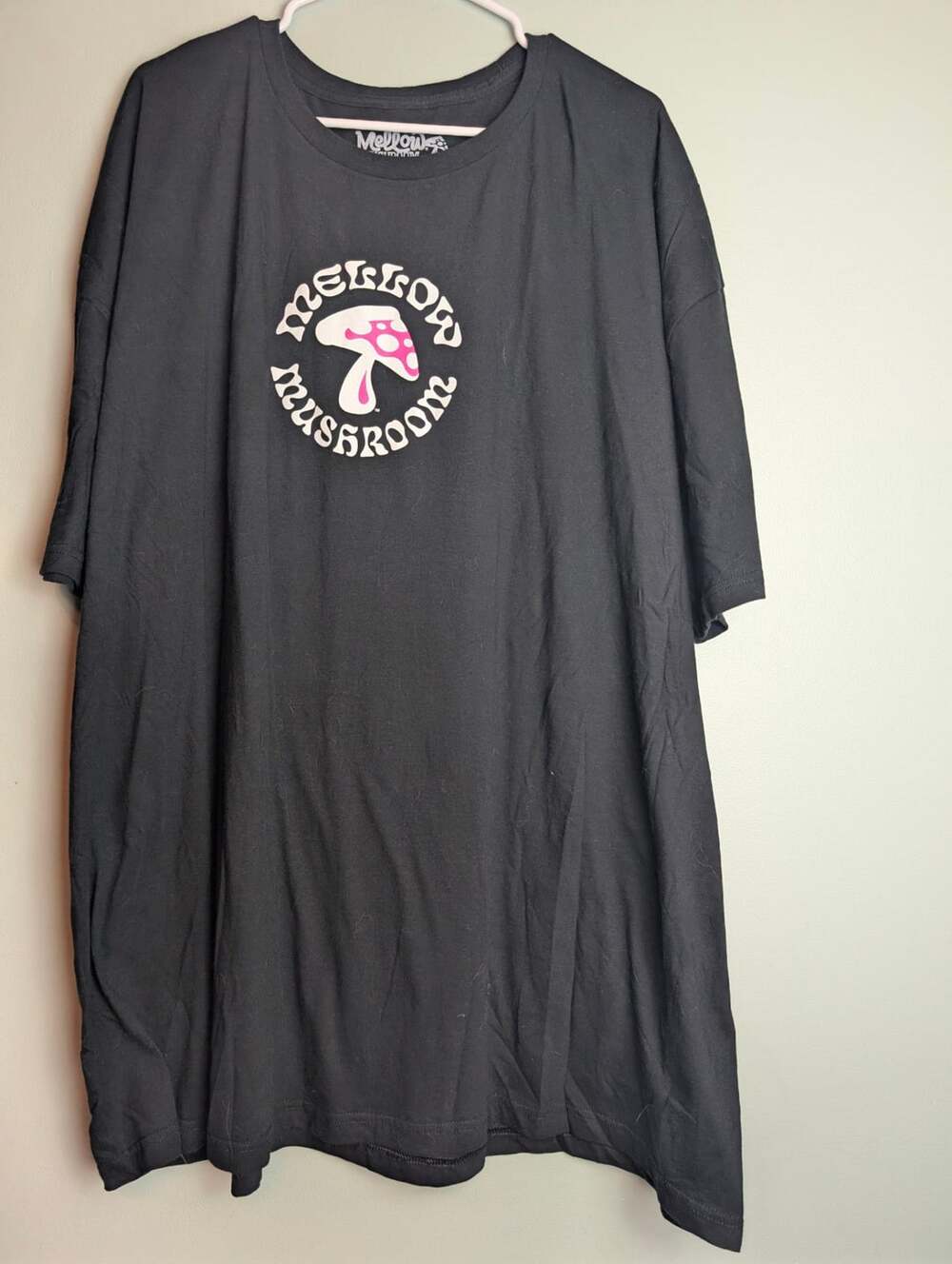 Mellow Mushroom All You Need Is Mellow Graphic T-Shirt Black 4XL